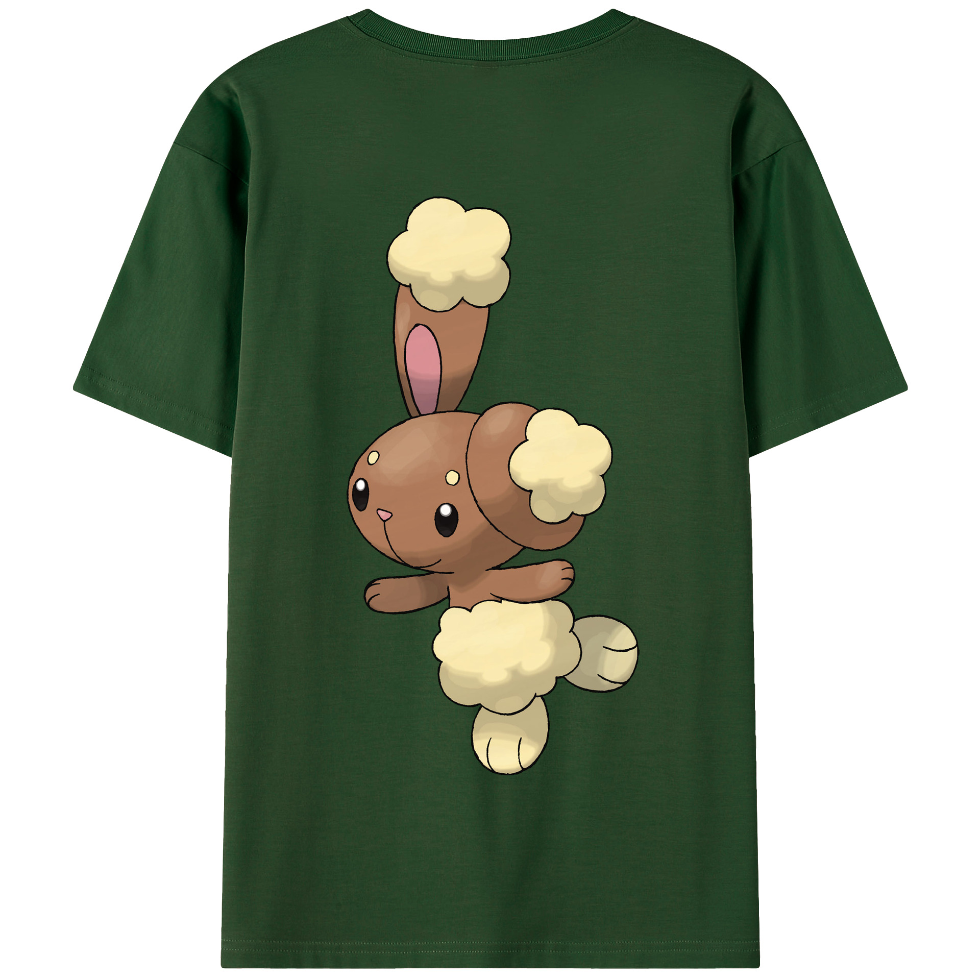 （画像用） ポケットモンスター Pokémon 綿100％半袖Tシャツ（背面プリント）